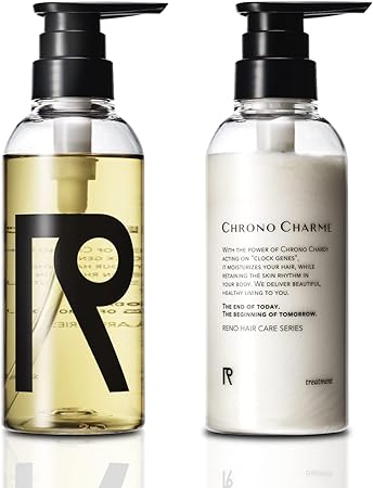 クロノシャルム シャンプー＆トリートメント 各300ml 東京・広尾の完全会員制サロン発 時計遺伝子 ヘアケア (商品のみ)