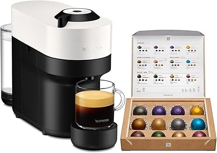 Nespresso(ネスプレッソ) ネスプレッソ VERTUO カプセル式コーヒーメーカー ヴァーチュオ ポップ ココナッツホワイト GCV2-WH-W
