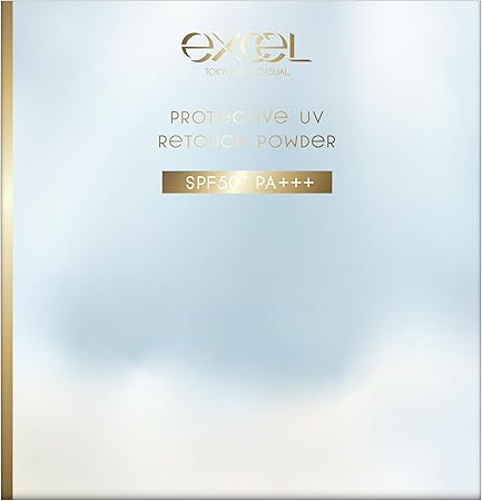 excel(エクセル) プロテクティブ UＶリタッチパウダー パフ付き クリアベージュ 限定 顔 日焼け止め