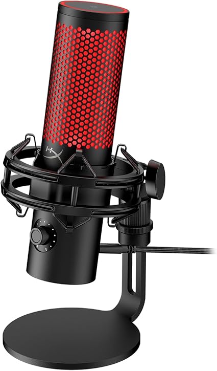 HyperX QuadCast 2 コンデンサーマイク USBマイク ストリーマー/コンテンツクリエーター/ゲーマー向け/PC Mac 2年保証 872V1AA