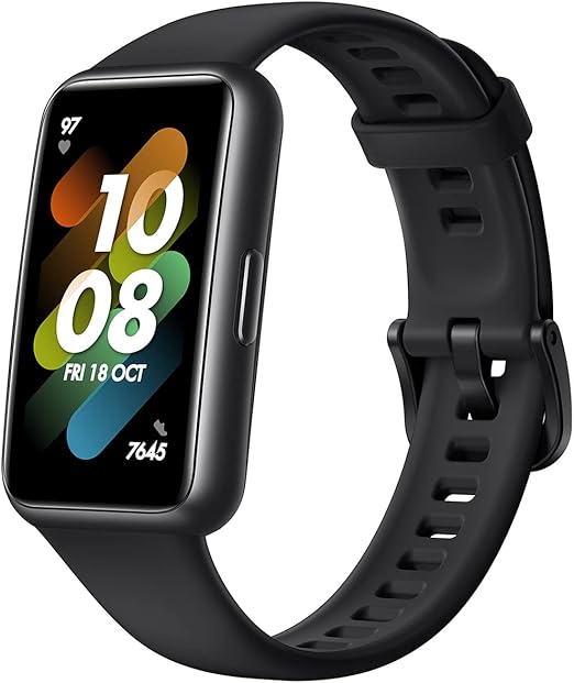 HUAWEI Band 7 スマートウォッチ フルビューディスプレイ1.47インチ 2週間持続バッテリー 心拍計 グラファイトブラック【日本正規代理店品】 LEA-B19