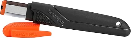 SHARPAL 129N 多目的ポケットナイフシャープナーとガーデンツールシャープナー、はさみ、ハサミ、ロッパー、斧、剪定ばさみ、はさみ、芝刈り機の刃を研ぐ