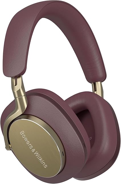 Bowers & Wilkins Px8 (ロイヤル・バーガンディ) ワイヤレス・ヘッドフォン フラッグシップ ノイズキャンセリング aptX Adaptive ロスレス再生 マルチポイント 有線使用可能 PX8/RB