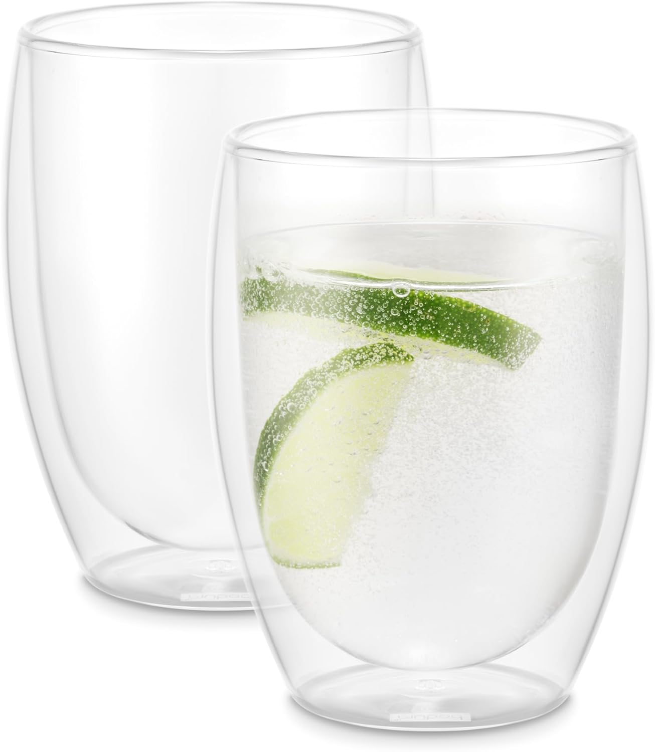 BODUM ボダム グラス コップ タンブラー PAVINA パヴィーナ ダブルウォールグラス 350ml 2個セット 保温保冷性 二重構造 耐熱ガラス 電子レンジ可 オーブン可 食洗器可 冷凍庫可 【正規品】 4559-10