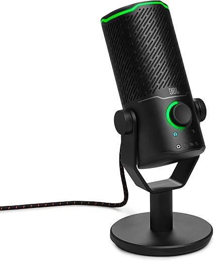 JBL QUANTUM STREAM STUDIO USBスタンドアロン/４つのマイク指向性/3つのコンデンサーマイク搭載USBマイク/テレワーク/ゲーマー/コンテンツクリエーター/ストリーマー/PC,MAC,PS4,PS5,SWITCH使用可能 ブラック JBLSTRMSTUDIOBLK
