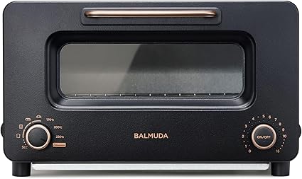 【23年11月リニューアル発売】公式レシピブック付き バルミューダ ザ・トースター プロ スチームトースター ブラック｜ BALMUDA The Toaster Pro K11A-SE-BK