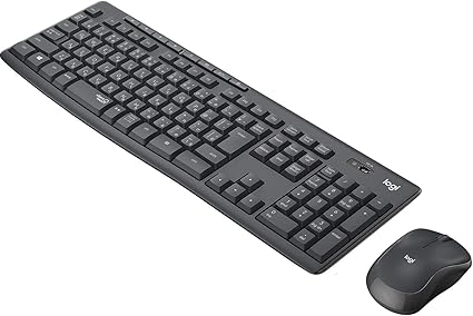ロジクール ワイヤレスマウス キーボード セット MK295GP 静音 耐水 無線 USB接続 Unifying非対応 MK295 グラファイト 国内正規品