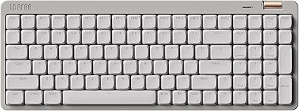 Flow Lite 100キーロープロファイルメカニカルキーボード、75％スワップ可能な充電式ワイヤレスキーボード2.4G無線接続、Bluetooth接続、Windows、Macの有線接続/スペクターリニアキースイッチ（マーブル）英语配列 技適認証取得