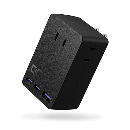 ＣＩＯ CIO 壁挿し 電源タップ Polaris CUBE WALL USB PD 65W タイプC [CIO独自技術 NovaIntelligence搭載] USBタップ コンセント 急速充電 iPhone Android Macbook iPad Galaxy S23 Ultra (ブラック)