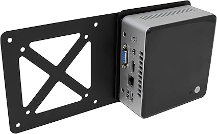 HumanCentric マウンティングブラケット インテルNUC対応 VESAモニターアーム延長プレート NUCミニPCコンピュータ対応