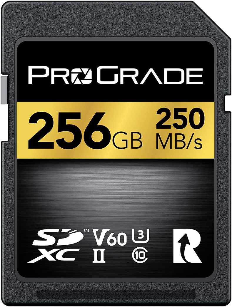ProGrade Digital SDXC UHS-II V60 GOLD 256GB メモリーカード プログレードデジタル 正規輸入品【Amazon.co.jp限定】