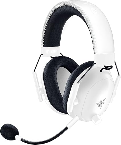 Razer(レイザー) BlackShark V2 Pro White Edition アップグレードモデル ワイヤレスゲーミングヘッドセット HyperSpeed Wireless 2.4GHz Bluetooth HyperClearスーパーワイドバンドマイク ブラックシャーク ブイツー プロ ホワイト 【日本正規代理店保証品】