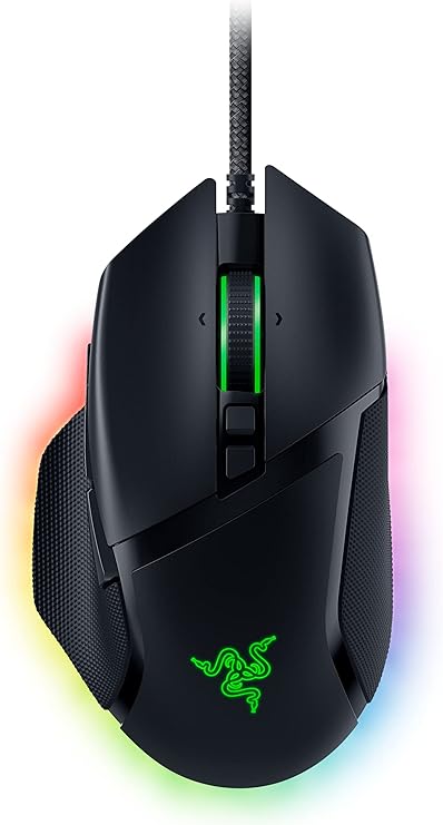 Razer Basilisk V3 USB ゲーミングマウス 11ボタン 26000DPI Focus+センサー 光学スイッチ Razer HyperScroll チルトホイール Chroma ライティング 【日本正規代理店保証品】 RZ01-04000100-R3M1 ブラック