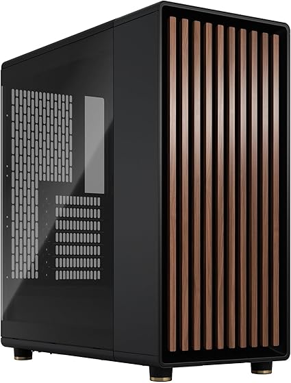 Fractal Design North Charcoal Black TG Dark 木材使用 ナチュラルデザイン ATX PCケース FD-C-NOR1C-02 CS8440