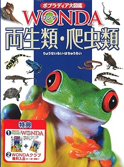 両生類・爬虫類 (ポプラディア大図鑑WONDA)