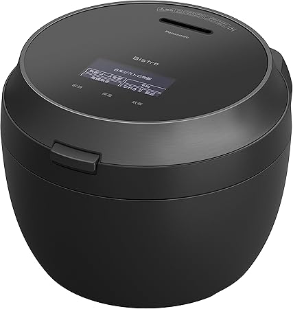 パナソニック 炊飯器 1升 最高峰モデル ビストロ 匠技AI 加圧熱風ポンプ搭載 お手入れ部品2点 ブラック SR-V18BA-K