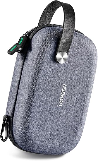 UGREEN ガジェットポーチ コンパクト PC周辺小物 収納ケース トラベルポーチ 充電器 ケーブル モバイルバッテリー USB ハブなどの収納ポーチ 保護ケース 小物入れポーチ 出張/旅行用 防水