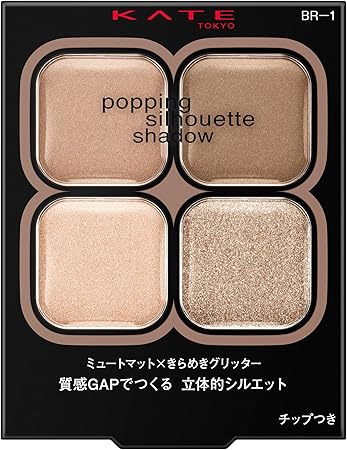 Kate ケイト ポッピングシルエットシャドウ BR-1