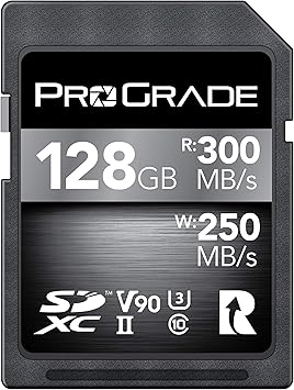 ProGrade Digital SDXC UHS-II V90 COBALT 128GB プログレードデジタル 正規輸入品【Amazon.co.jp限定】