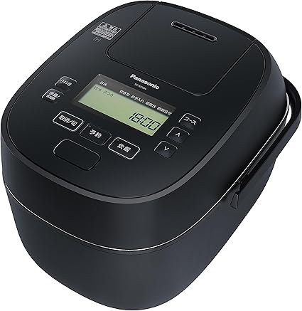 パナソニック 炊飯器 5.5合 急減圧バルブ おどり炊き 全面発熱5段IH式 ブラック SR-M10A-K