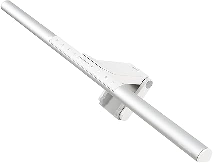 BenQ ScreenBar Pro モニターライト/輝度.色温度調整/省スペース/湾曲モニター対応/広範囲照明/目に優しい/映り込み軽減/省スペース/PC作業/USB Type-C/在宅勤務 (シルバー)