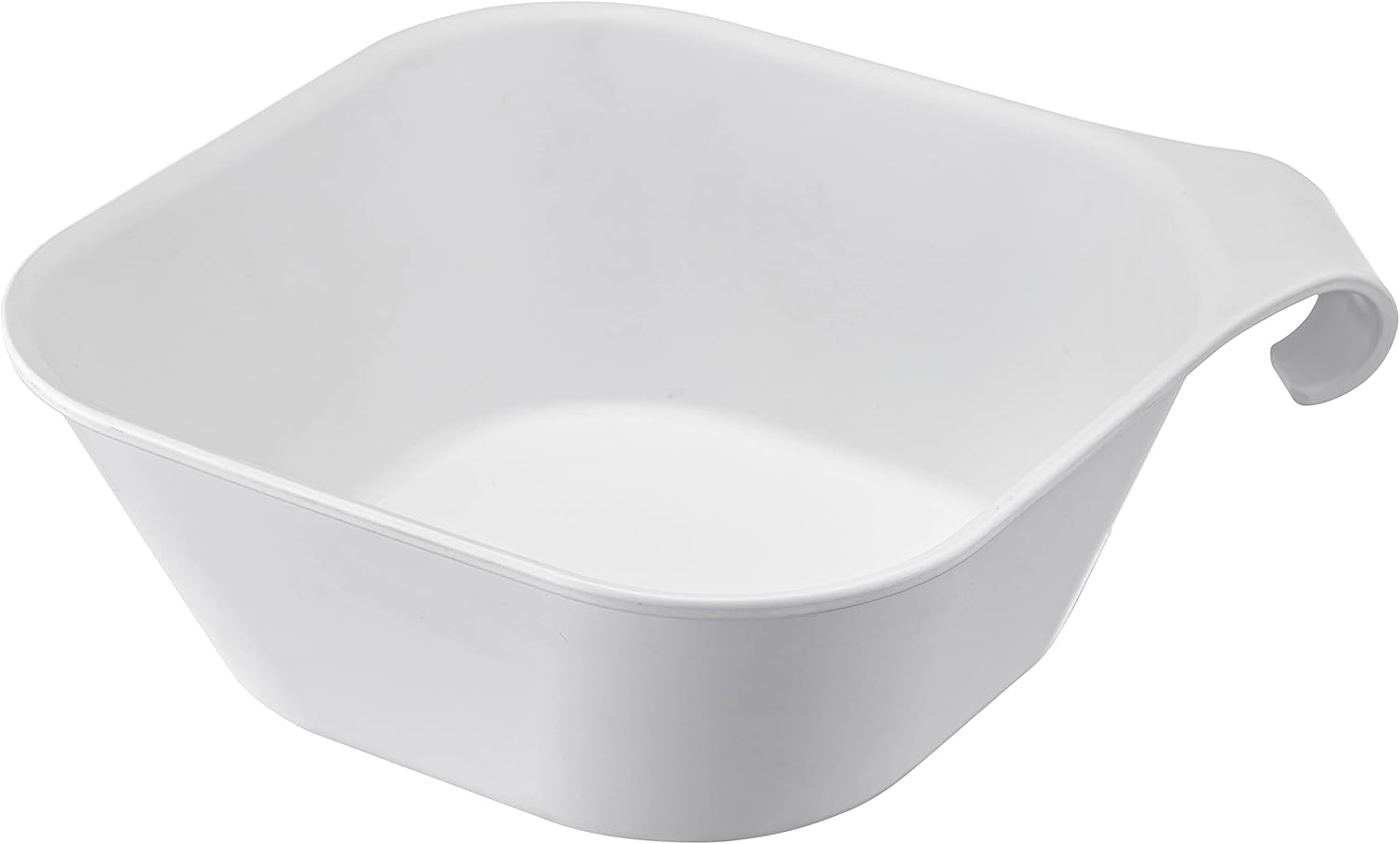 山崎実業(Yamazaki) マグネット & 引っ掛け 湯おけ ホワイト 約W29.5XD27XH9cm タワー 浮かせて収納 バス 浴室 手おけ 5378