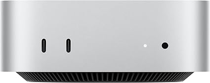 Apple 2024 Mac mini 10 コア CPU、10 コア GPU の M4 チップ搭載デスクトップコン ピュータ:Apple Intelligence のために設計、16GBユニファイドメモリ、 512GBの SSD ストレージ、ギガビット Ethernet。iPhone や iPad との連係機能 (整備済み品)