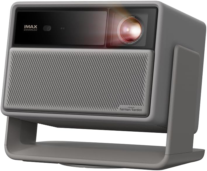 XGIMI HORIZON 20 Pro Standard Kit プロジェクター 4K 3色レーザー 【Google TV搭載/4100 ISOルー メン/ジンバル一体型/1ms超低遅延/最大300インチ投影大画面/20,000:1 表示コントラスト/光学ズーム/オートフォーカス/HDR10 IMAX/家庭用 天井 高輝度/Harman®スピーカー内蔵/ホームシアター/2年保証】