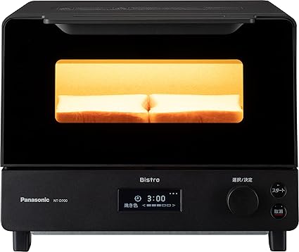 【テレビで紹介されました!】 パナソニック トースター オーブントースター ビストロ 8段階温度調節 オーブン調理 焼き芋 NT-D700-K