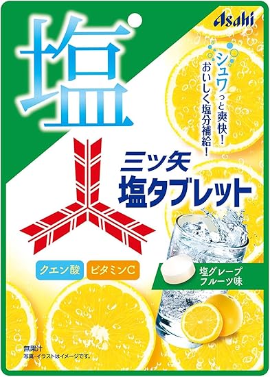 アサヒグループ食品 三ツ矢塩タブレット 54g