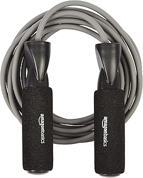 Amazon Basics Jump Rope, Standard Type, Gray