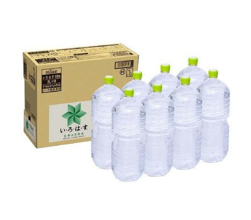 い・ろ・は・す 天然水 ラベルレス 2L×8本