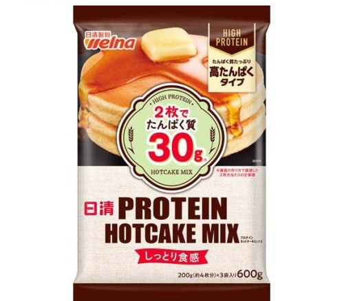 日清 PROTEIN HOTCAKE MIX 600g(200g×3袋)